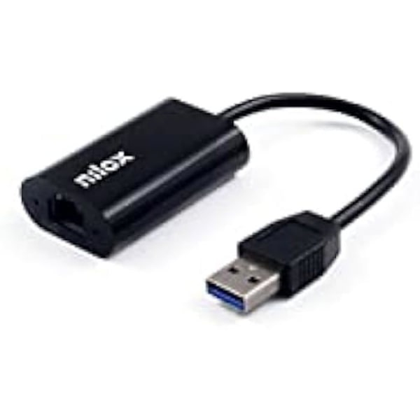 Nilox ADATATOR USB A - RJ45 M/H Svart