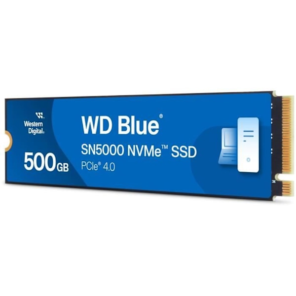 WESTERN DIGITAL - SN5000 - Intern SSD-enhet - 500 GB - WDS500G4B0E