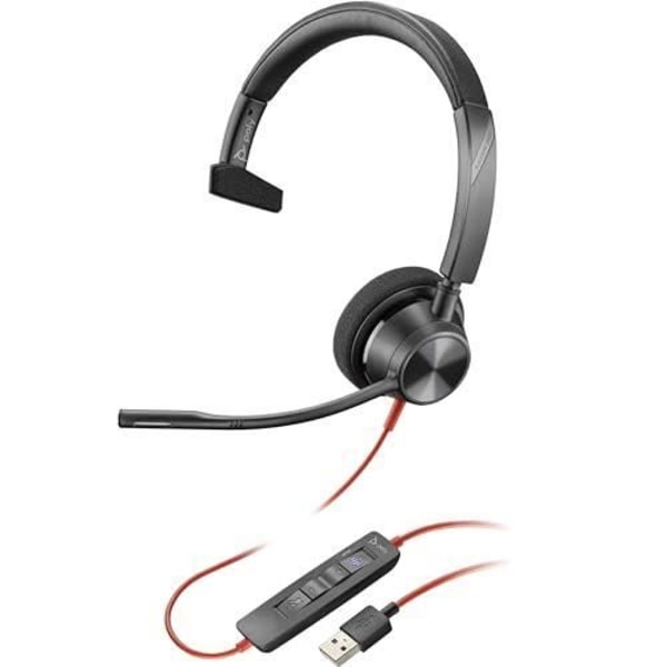 HP Poly Blackwire 3310 Microsoft Teams-certifierade USB-A-headset