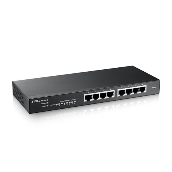 Switch - Zyxel - GS1915-8 - 8 Ethernetportar - Hanterad - Svart Svart