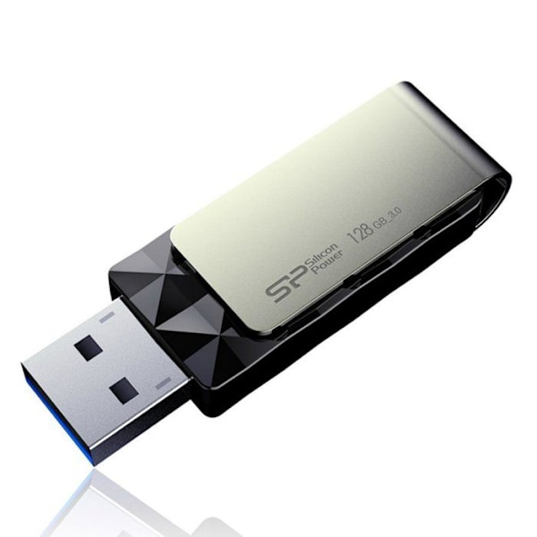 Silicon Power B30 128 GB USB 3.0 Flash Drive Svart