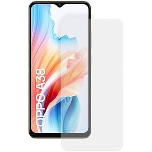 Skärmskydd i härdat glas för OPPO A38 - KSIX SMART YOUR TECH - 9H motstånd - Tjocklek 0,3 mm Transparent