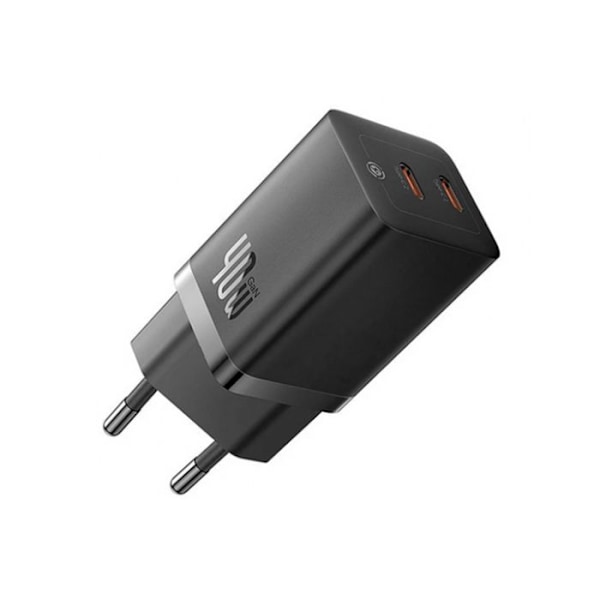 SNABBLADELARE BASEUS GAN 5 PRO, C+C, 40W, EUROPEISK VERSION.