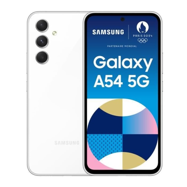 SAMSUNG Galaxy A54 5G Vit 128 GB