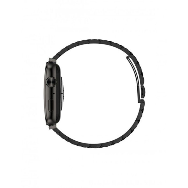 KSIX Olympo Black Square Dial Smartwatch med 1,96" AMOLED-pekskärm, Bluetooth 5.3-anslutning, vattentäthet