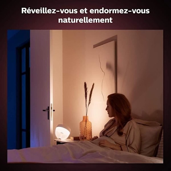 Philips Hue White & Color Ambiance, Bluetooth-aktiverad Iris, White, fungerar med Alexa, Google Assistant och Apple Homekit