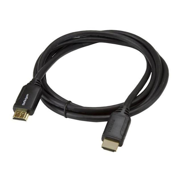 StarTech.com Högkvalitativ HDMI-kabel med 2 m Ethernet - 4K 60Hz (HDMM2MP)