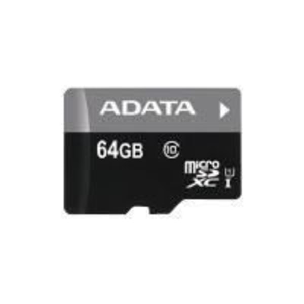 64 GB Micro SDXC UHS-1 AData Turbo-minneskort...