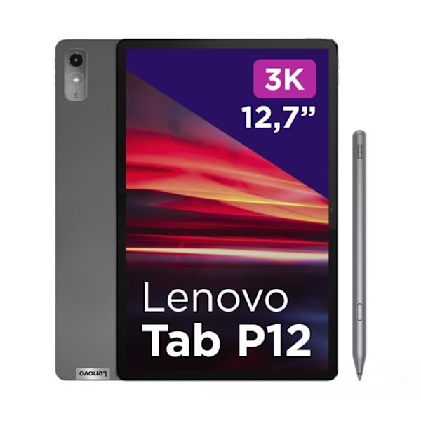 Lenovo Pack Tab P12 128 GB pekskärmsplatta + Stylus