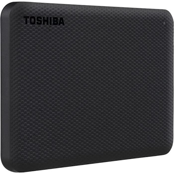 Extern hårddisk - TOSHIBA - Canvio Advance - 4 TB - Svart