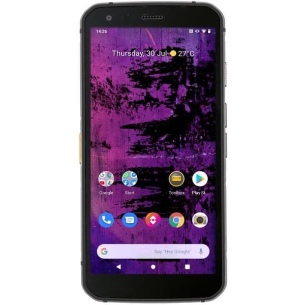 CATERPILLAR S62 Pro 4G Smartphone - 128 GB - Svart - 5,7" Full HD-skärm - 6 GB RAM - Android 10