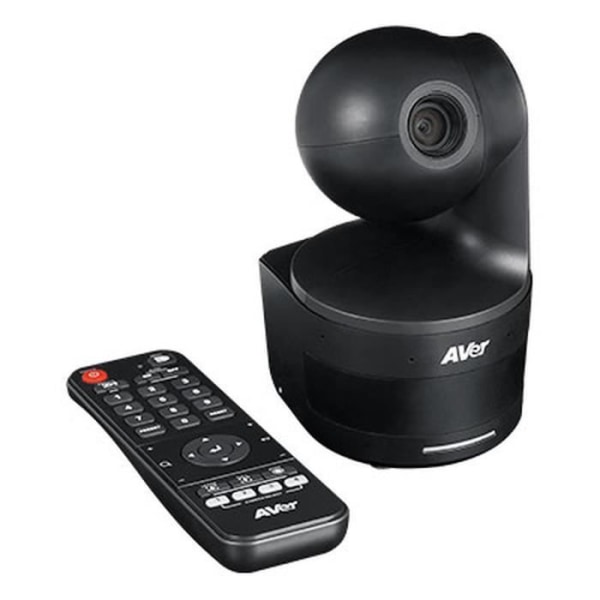 AVer DL10 - Kamera för utbildning - bärbar - 1080p - 2MP - AI-spårningsfunktion - 3x optisk zoom - gestkontroller - Svart