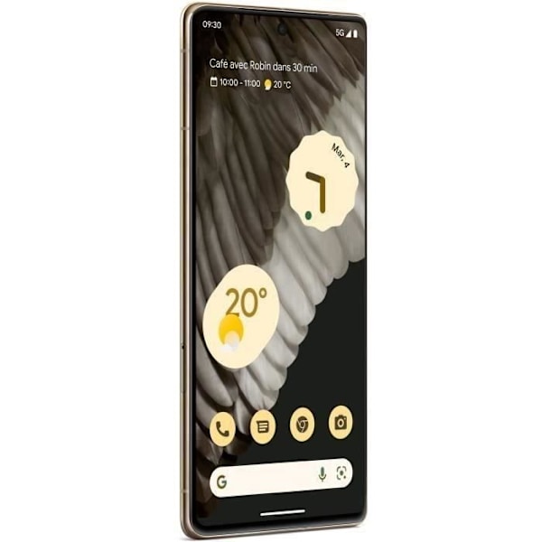 GOOGLE Pixel 7 Pro Smartphone - 128 GB - Grå - Dual SIM - Android - 6,7 tum - 12 GB RAM Grå