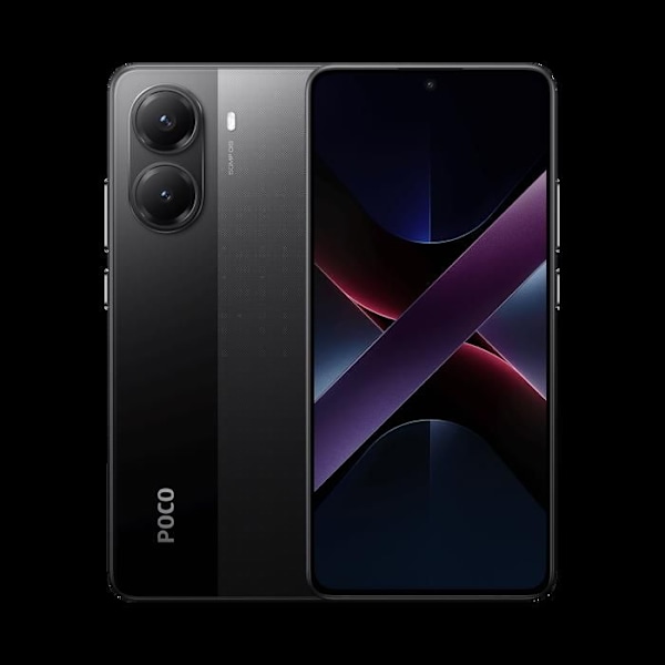 POCO X7 Pro Black 8 GB + 256 GB Svart