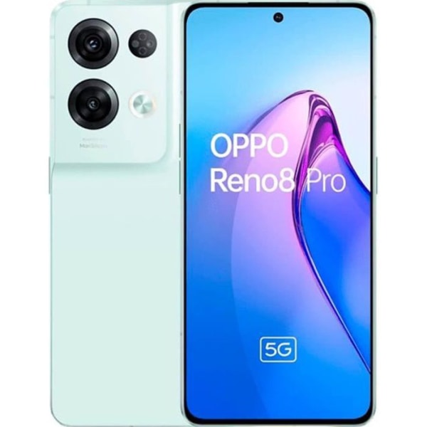 Oppo Reno8 Pro 5G 8GB/256GB Grön (Glaserad Grön) Dual SIM