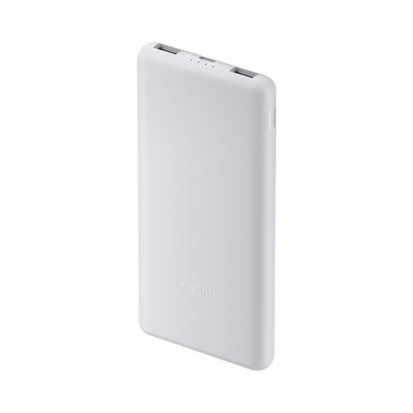 Powerbank - XIAOMI - 10000mAh - Snabbladdning 22.5W - USB-C - Lätt och portabel Ljusgrått