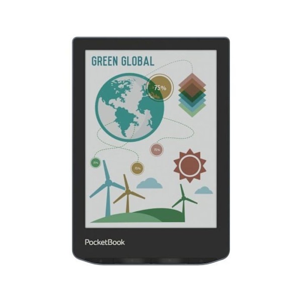 PocketBook Verse Pro Color E-reader 6" Táctil ?Lector de Ebooks Resistente al Agua Audiolibros Azul