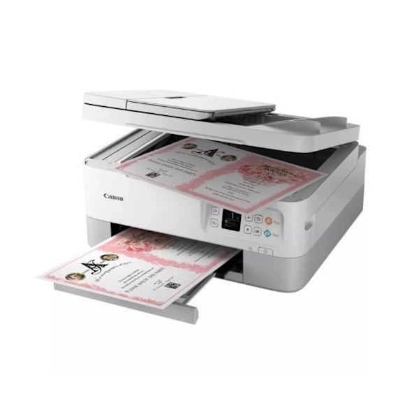 Multifunktionsskrivare - CANON - PIXMA TS7451i - Wi-Fi - 2 FINE-kassetter - Färg - Automatisk Dubbelriktad utskrift