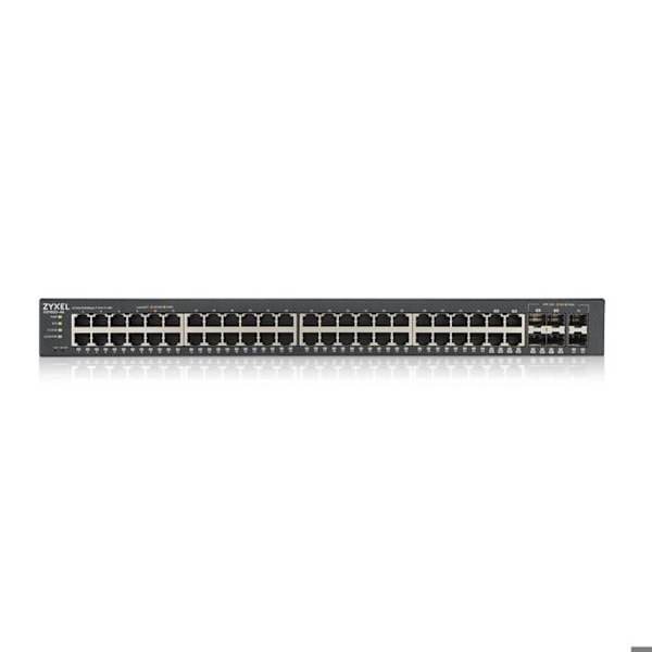 Ethernet-switch - ZYXEL - GS1920-48V2 - 48 portar - Hanterbar - Modulär - Monterbar