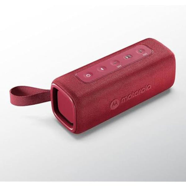 Trådlös Bluetooth-högtalare - MOTOROLA - ROKR 600 - 30 W - IP67 - Sändningsfunktion Röd