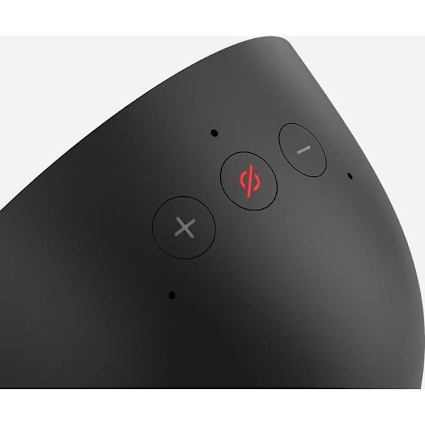 Smart högtalare - AMAZON - Echo Spot (2024) - Svart - Pekskärm - Inbyggd Alexa Svart
