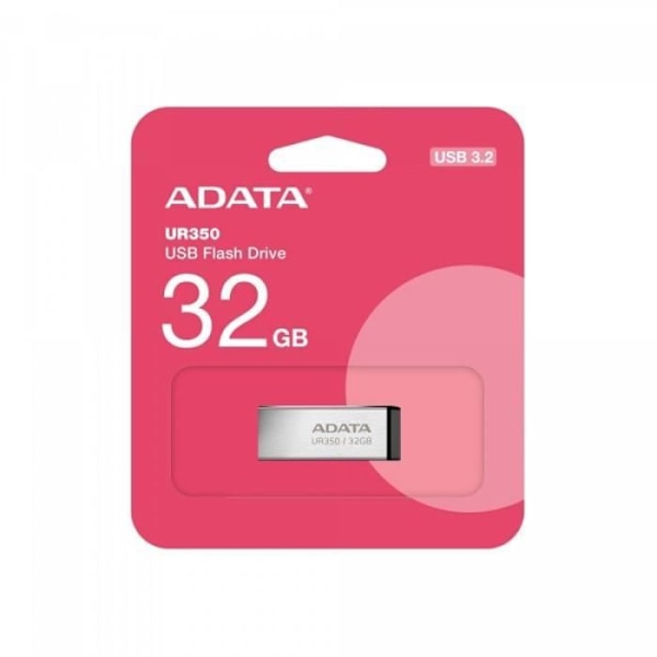 Adata Pendrive UR350 32GB USB3.2 Gen1 Metallsvart - 4711085945112