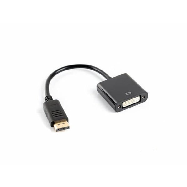 Lanberg AD-0007-BK DisplayPort till DVI Adapter Svart 10cm
