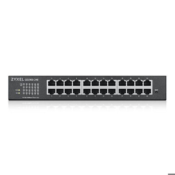 Autonom switch - Zyxel - GS1900-24E V3 - 24 portar Gigabit Ethernet - Hanterad L2 - 1U