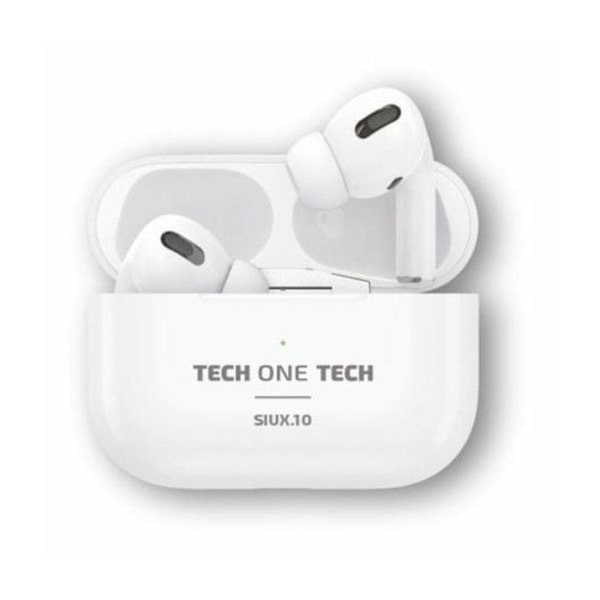 Tech One Tech TEC1410 Bluetooth in-ear hörlurar Vit Vit