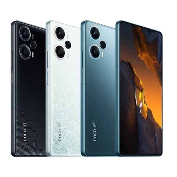 XIAOMI POCO F5 5G Smartphone 12+256GB Blue Snapdragon 7+ Gen 2 Flow AMOLED DotDisplay-skärm 6,67" 64 MP kameraladdning 67W 5000mAh Blå