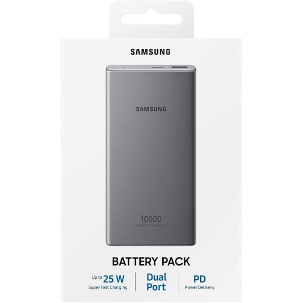 Trio 65W väggadapter - 2 x USB-C - 1 x USB-A - Svart - utan kabel