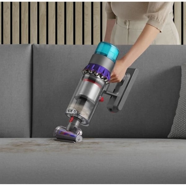 NYA DYSON Gen5 Detect Absolute - Kvastdammsugare - Power 262AW - HEPA-filter som fångar upp 99,9 % av partiklarna - Autonomy 70 Lila