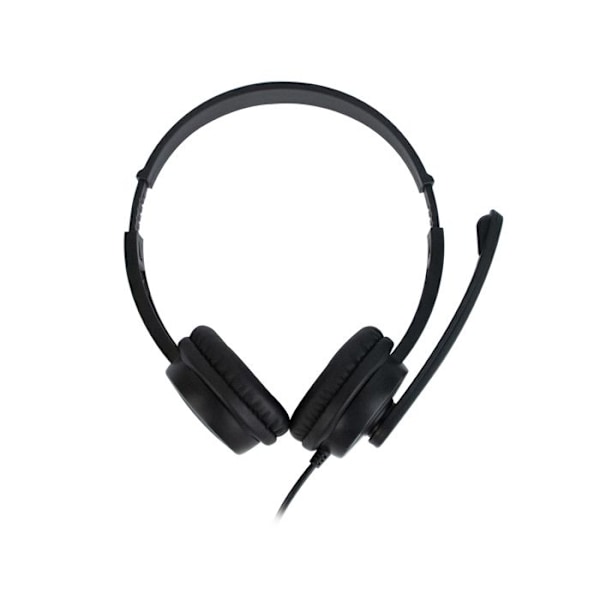 Hörselkåpor och Mikrofon - NGS - VOX 505 - 32 Ohm - Svart - USB-anslutning Svart