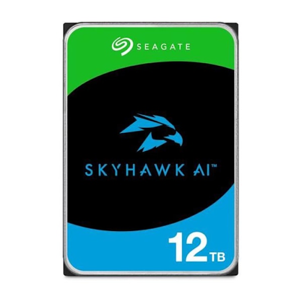 Seagate SkyHawk hårddisk 12 To 7200 varv/min 512 Mo 3.5" SATA III