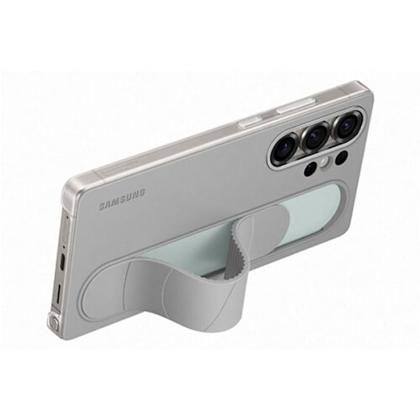 Coque - Samsung - Galaxy S25 Ultra - Grå - Stödfunktion - Integrerad rem Grå