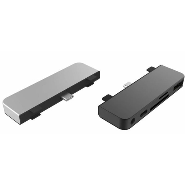 Hyper Hub - HD319E-Grå - 4-i-1 USB C Hub Drive för iPad Pro (Space Grey)