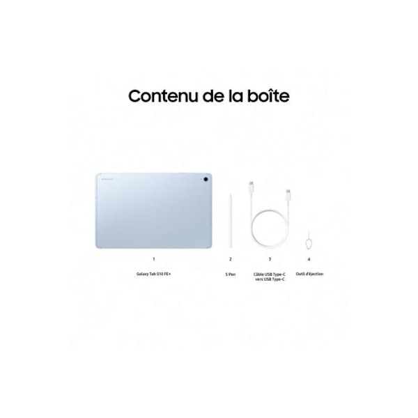 Samsung Galaxy Tab S10FE+ 13.1'' 8GB 128GB WIFI LJUST BLÅ