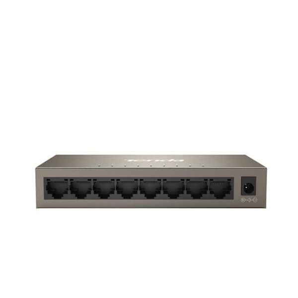 Skrivbordsswitch - TENDA - TEG1008M - 8 portar Gigabit - Passiv kylning - Plug&Play