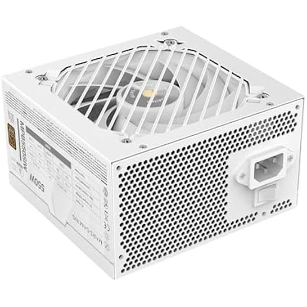 Strömförsörjning ATX - MARS GAMING - MPB550SI - 550W - 80 Plus Bronze - 7 års garanti Vit