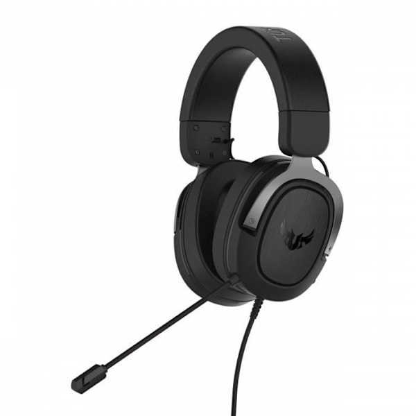 Gaming Headset - Asus - TUF H3 Wireless - 7.1 Surround Sound - Infällbar mikrofon - 15 timmars batteritid Svart