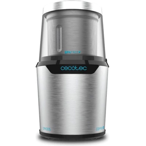 Cecotec TitanMill 300 DuoClean krydd-/kaffekvarn - Titanblad - 300W - 2 utbytbara glas