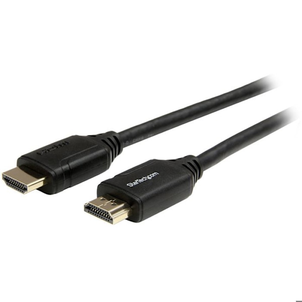StarTech.com Högkvalitativ HDMI-kabel med 2 m Ethernet - 4K 60Hz (HDMM2MP)