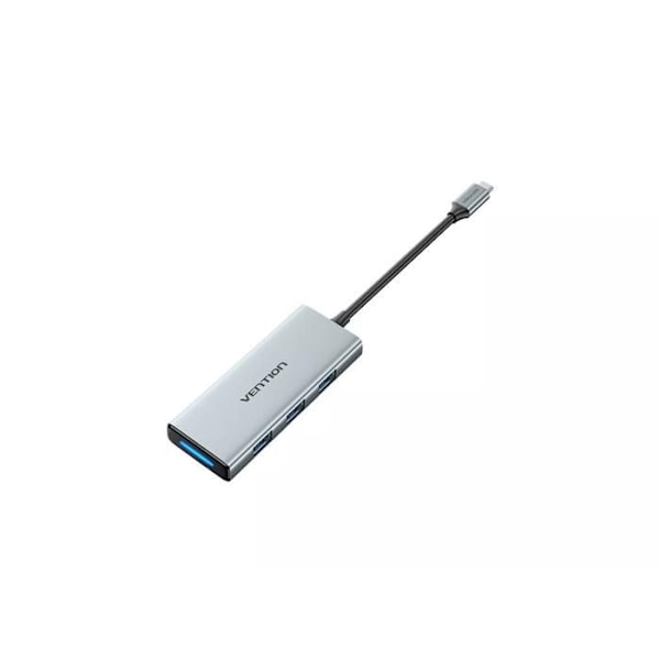 USB-C hub - Vention - HDMI + 3 x USB 3.0 - 4K 30Hz - Snabb laddning 100W - Kompakt design