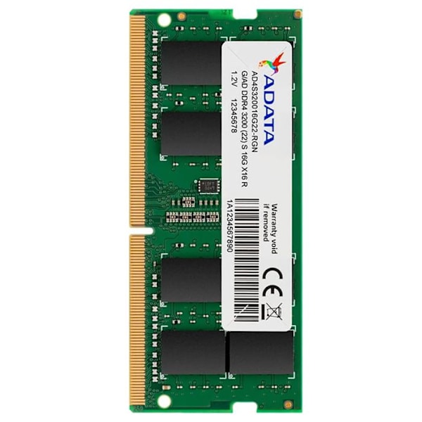 Adata AD4S320016G22-SGN 16 GB DDR4 16 GB RAM-minne