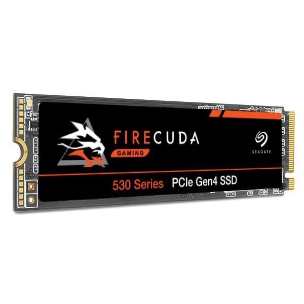 SEAGATE FireCuda 530R 2TB PCIe Gen4x4 NVMe M.2 SSD med kylfläns