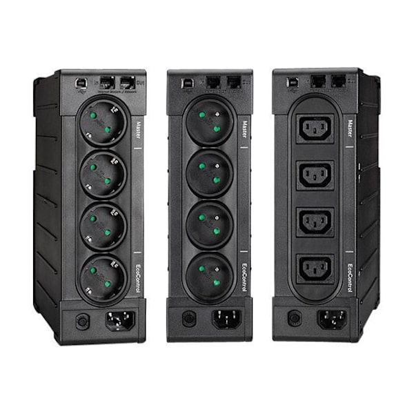 UPS - EATON - Ellipse PRO 650 USB DIN - Line-Interactive UPS - 650VA (4 DIN-uttag) - Standard överspänningsskydd - ELP650DIN