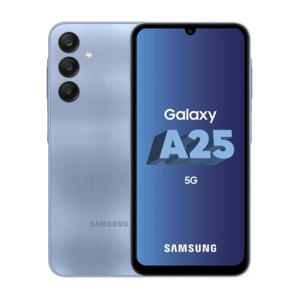 SAMSUNG Galaxy A25 5G Smartphone 128GB Blå
