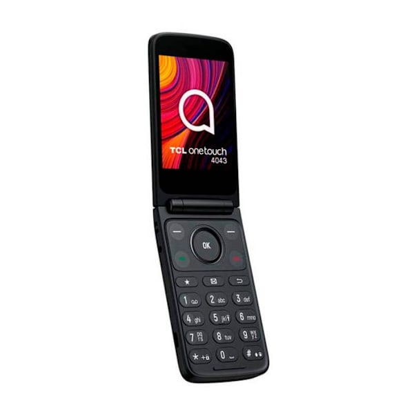 Flip Phone - TCL - OneTouch 4043 - Dual SIM - 3,2" skärm - 2 MP kamera