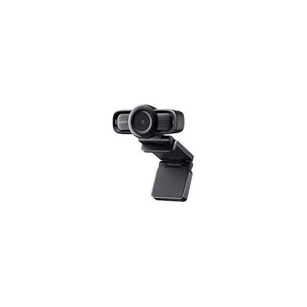 Aukey PC-LM3 Stream Series Autofokus Full HD-webbkamera med 1/3"-CMOS-sensor svart Svart