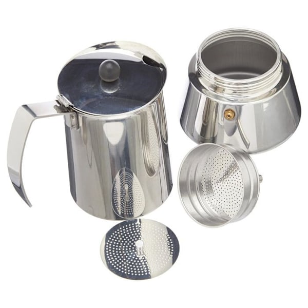 Kaffekanna - Monix - Eterna - 4 koppar - Rostfritt stål 18/10 - Induktionskompatibel